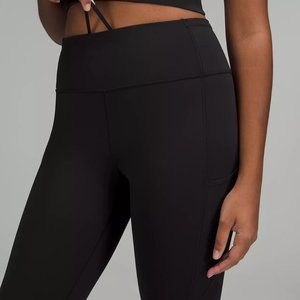 Lulu Lemon Fast and Free High-Rise Tight 25" Size 6